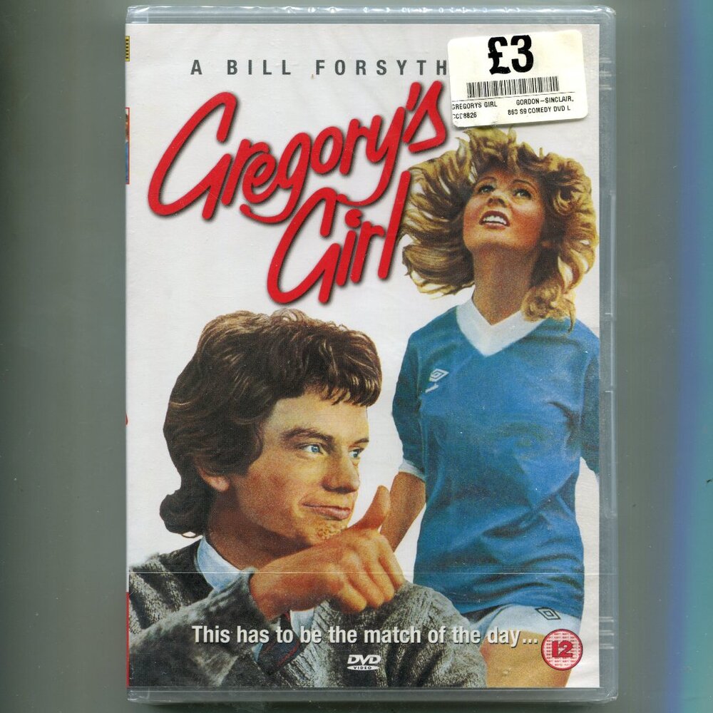 1980 Gregory's Girl DVD - REGION 2 PAL